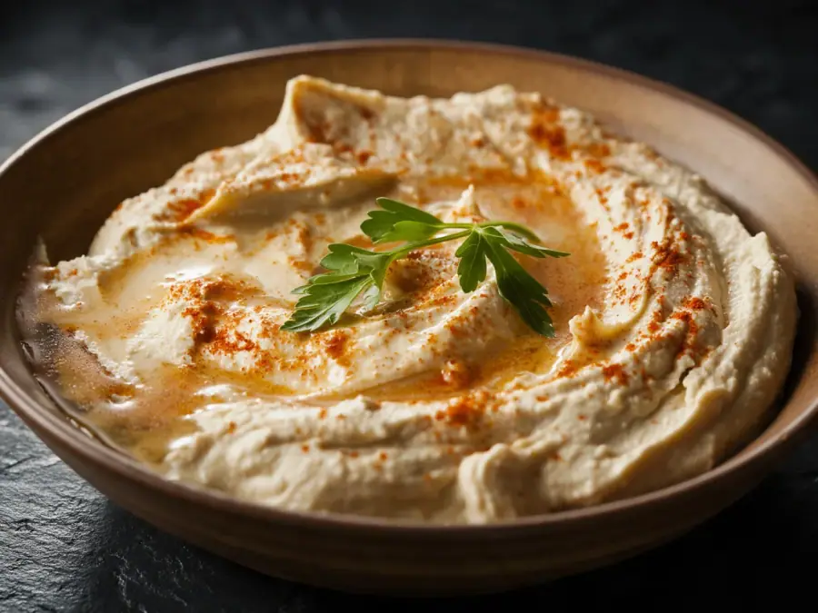 SADE TEREYAĞLI HUMUS